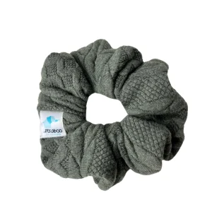 Chouchou élastique pour cheveux - Moelleux kaki