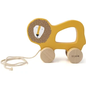 Jouet à tirer en bois - Mr. Lion
