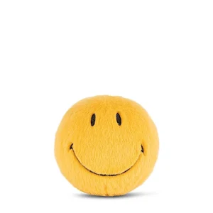 Peluche Smiley 13 cm Fuzzy Jaune