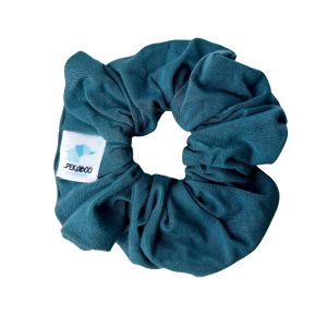 Chouchou élastique pour cheveux - Bamboo duck blue