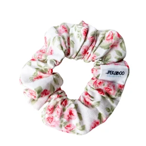 Chouchou élastique pour cheveux - Coton roses