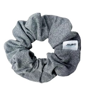 Chouchou élastique pour cheveux - Bamboo gris chiné