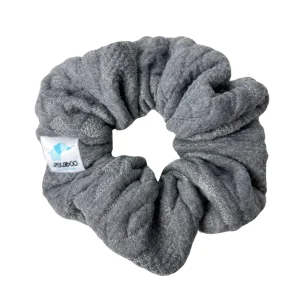 Chouchou élastique pour cheveux - Moelleux gris