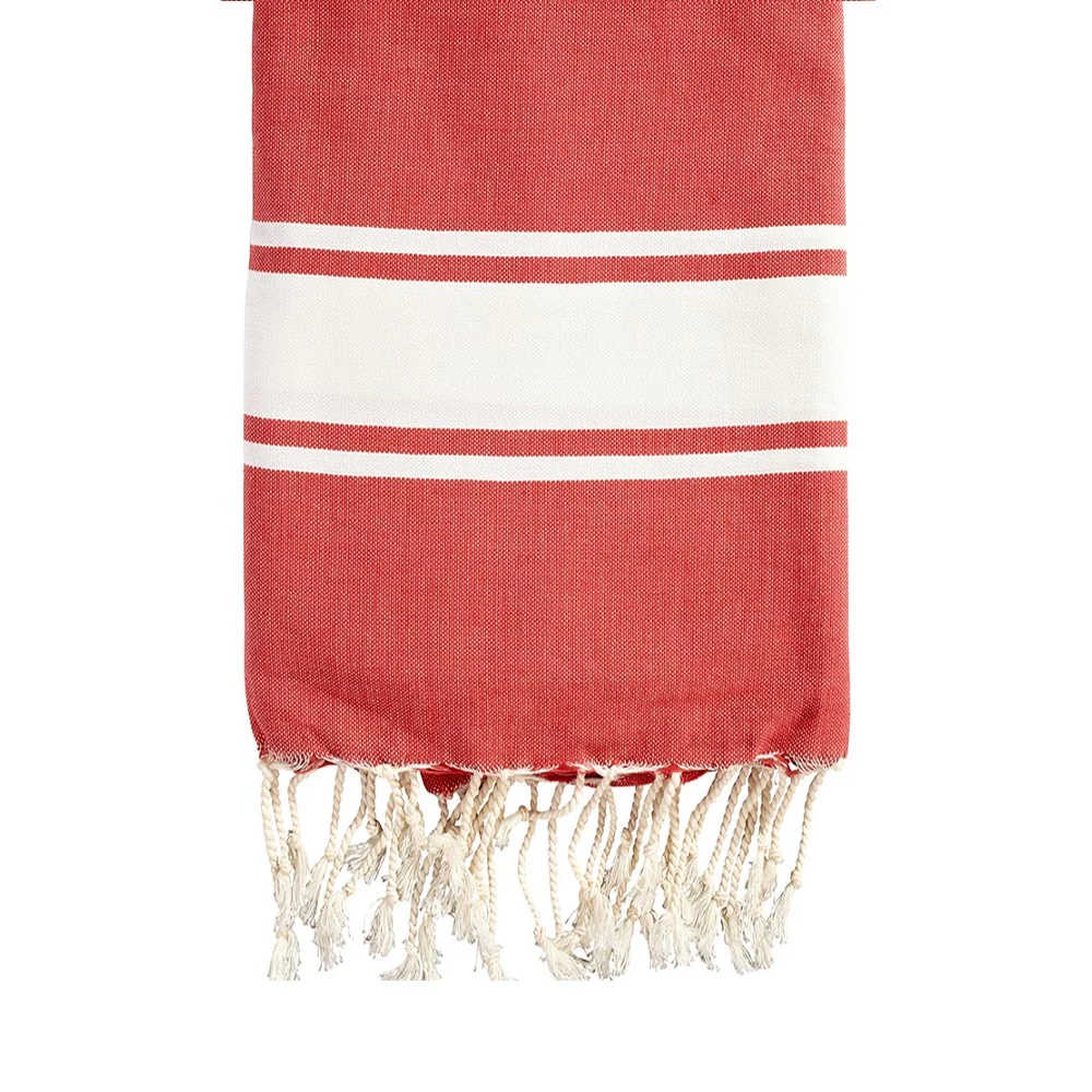 Fouta plate enfant personnalisable - Rouge
