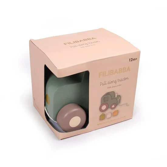 Tracteur à tirer avec trieur de formes