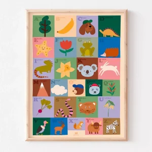 Affiche A3 - Abécédaire