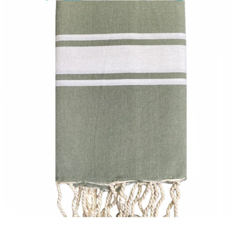 Fouta plate enfant personnalisable - Kaki