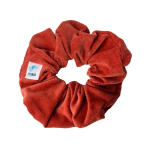 Chouchou élastique pour cheveux - Corduroy rouille