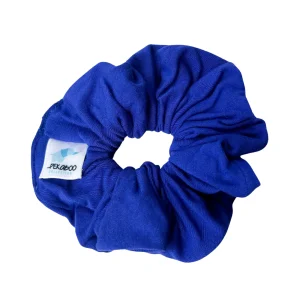 Chouchou élastique pour cheveux - Bamboo bleu royal