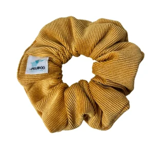 Chouchou élastique pour cheveux - Corduroy moutarde