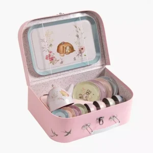 Valise dînette à thé - Les Rosalies
