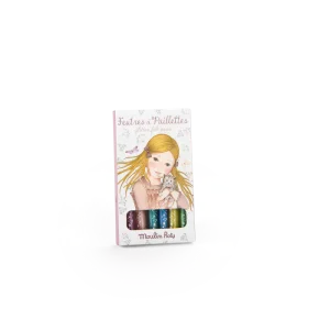 6 feutres à paillettes - Les Rosalies