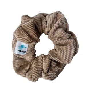 Chouchou élastique pour cheveux - Corduroy beige