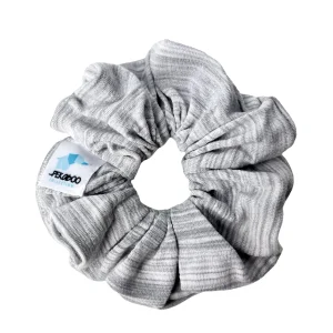 Chouchou élastique pour cheveux - Bamboo ligné gris