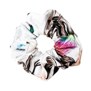 Chouchou élastique pour cheveux - Feuillage terre