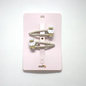 Duo de barrettes - Miffy Gold