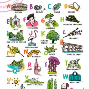 Carte postale - La provence