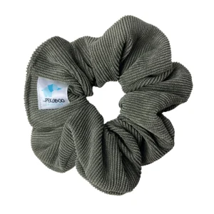 Chouchou élastique pour cheveux - Corduroy vert forêt