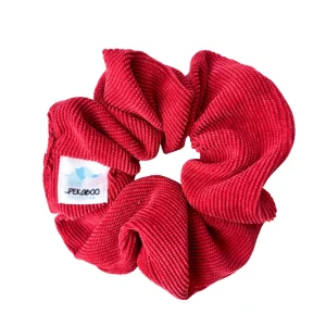 Chouchou élastique pour cheveux - Corduroy rouge