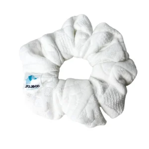 Chouchou élastique pour cheveux - Moelleux blanc