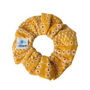 Chouchou élastique pour cheveux - Boho moutarde