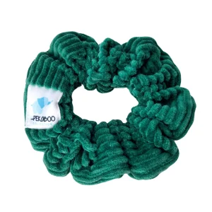 Chouchou élastique pour cheveux - Corduroy côtelé vieux vert
