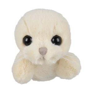 Phoque - Peluche Hoover - Blanc 20cm