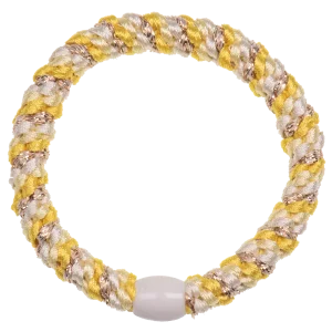 Élastiques à cheveux - MIX JAUNE CLAIR ET OR