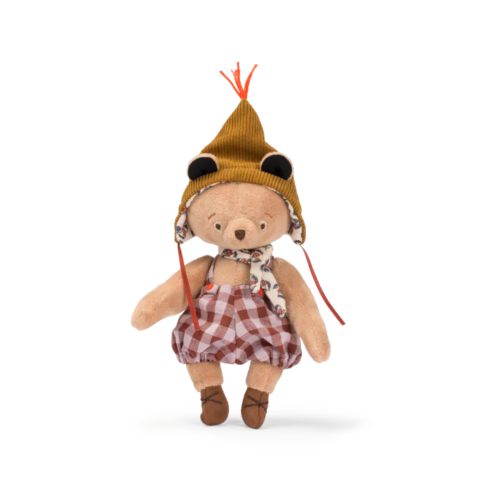 Peluche Emile le petit ours "Les Minouchkas"