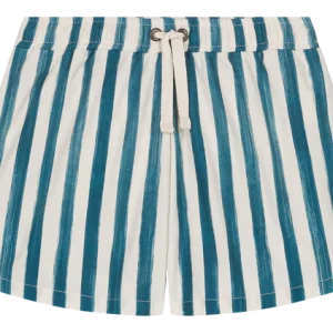 Short de Bain Chico Rayures - bleu grec