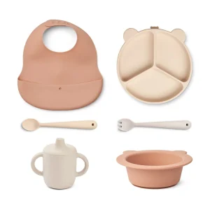 Coffret repas Stina Mr bear / Tuscany rose multi mix