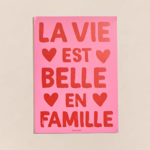 Affiche - La vie est belle en famille