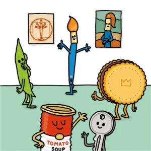 ANTOINE le biscuit aime dessiner