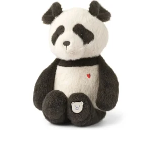 Peluche Panda BERTO - sable / gris foncé
