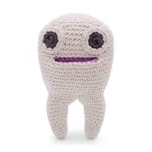 Boite à Dent doudou en crochet 100% coton bio
