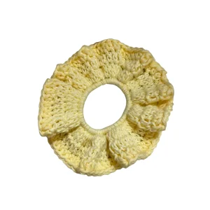 Chouchou Fleur - Jaune