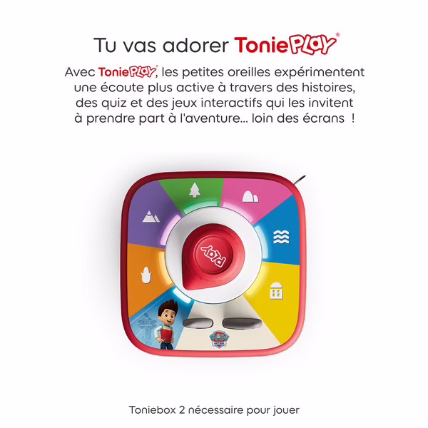 Coffret Tonieplay - Les héros de la Grande Vallée à la rescousse + Contrôleur Rouge – Image 2
