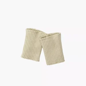 Gordis - Paire de guêtres en tricot lin