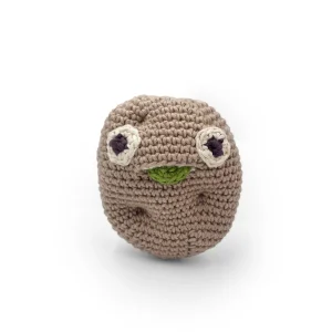 Hochet Pomme de Terre en crochet 100% coton bio