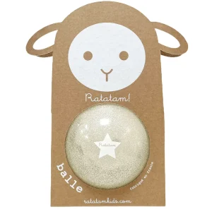 Balle de manipulation summer argent 10cm - Mouton