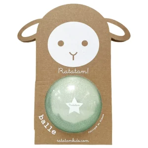 Balle de manipulation summer bleu 10cm - Mouton