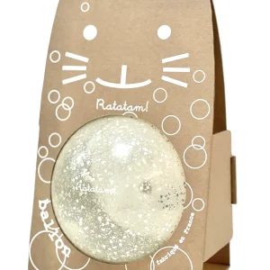Ballon bulle argent 15 cm