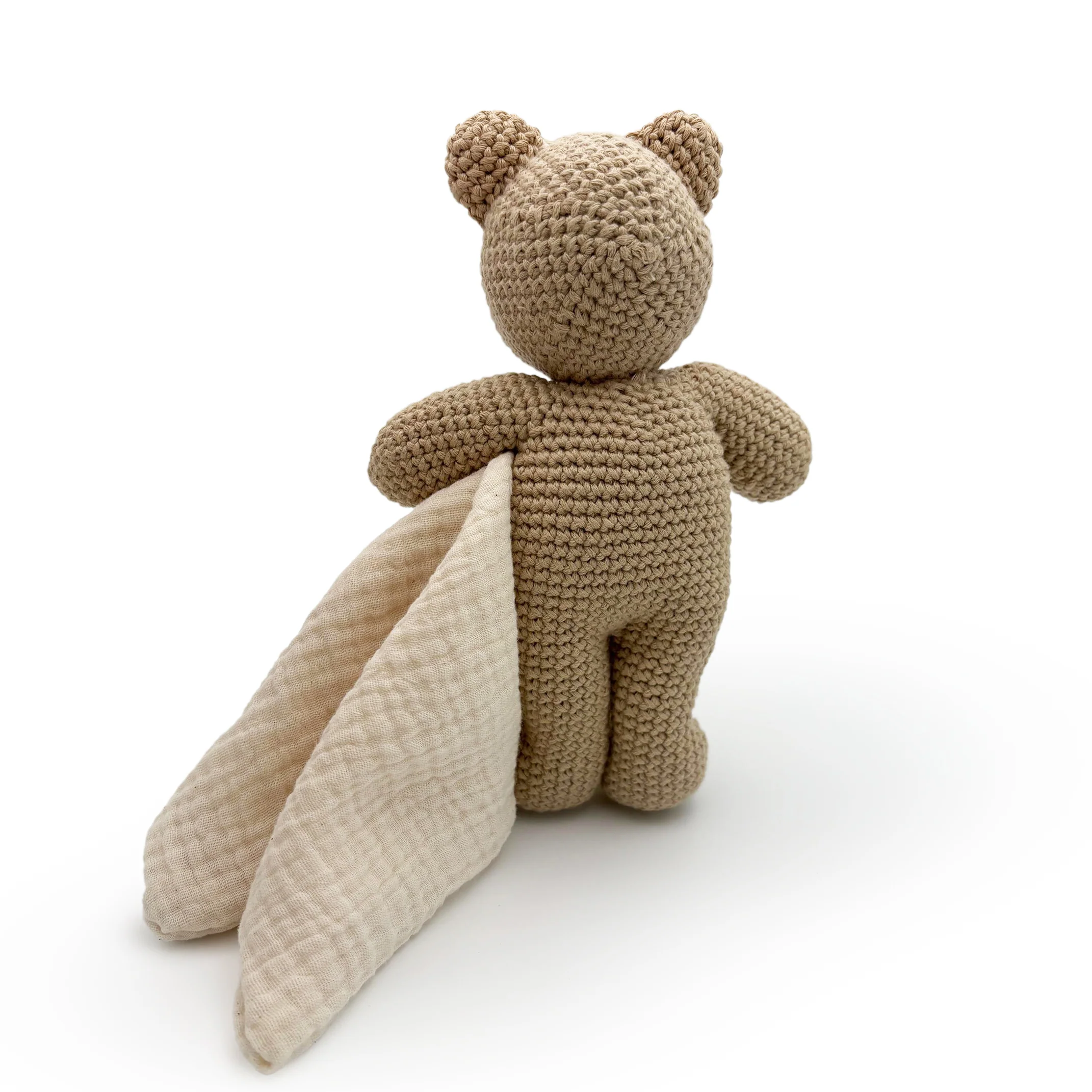 Doudou Peluche Ourson en crochet 100% coton bio – Image 3