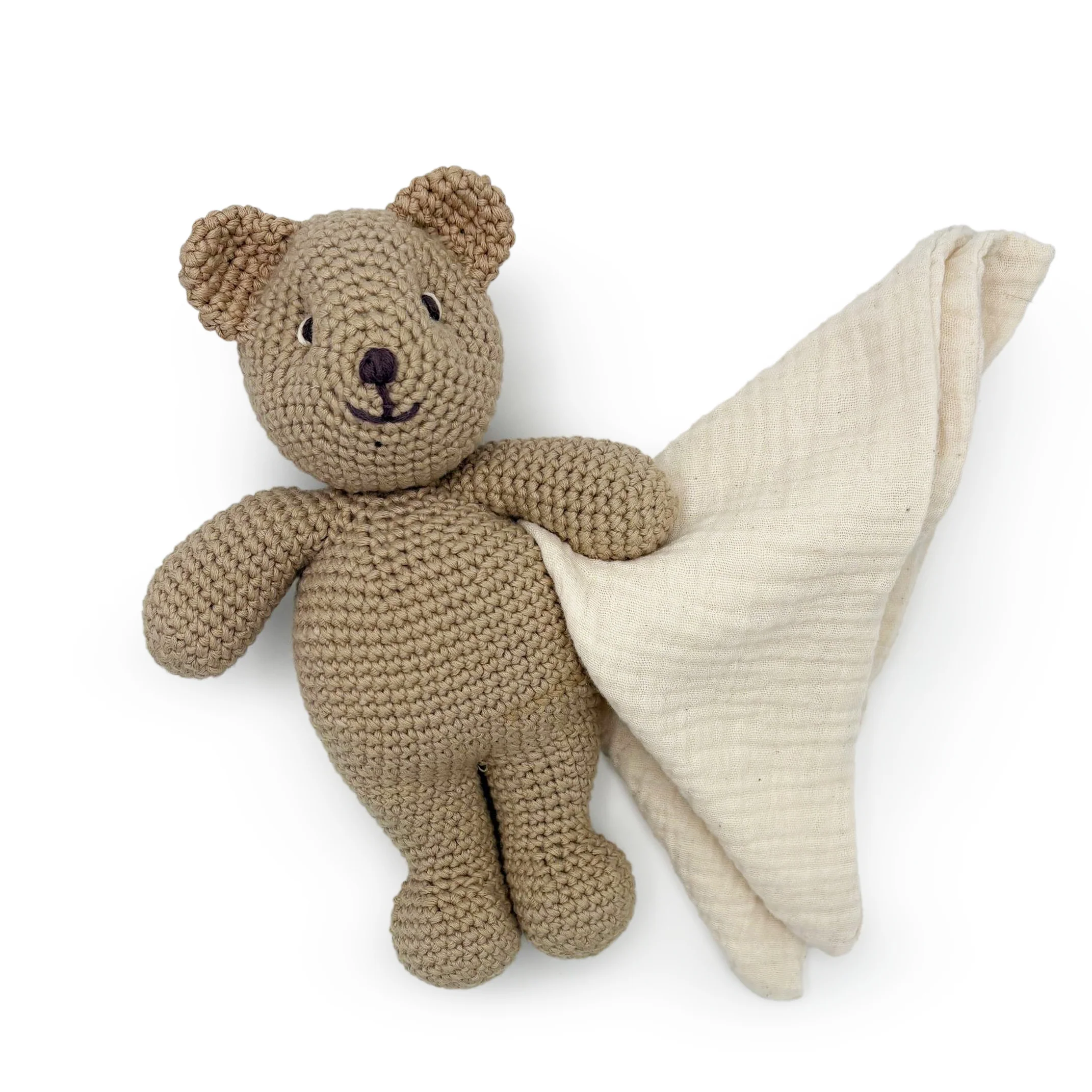 Doudou Peluche Ourson en crochet 100% coton bio – Image 5