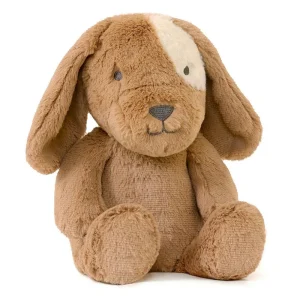 Peluche ultra douce chien 40 cm - Crème