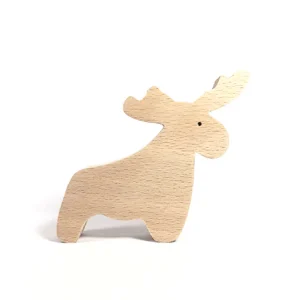 Animal de la forêt en bois - Le cerf