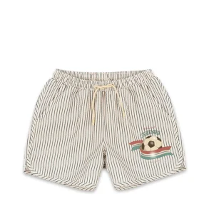 SHORT DE BAIN SEER ASNOU - TEA STRIPE