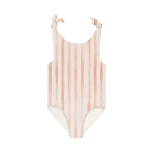 MAILLOT DE BAIN 1 PIECE ROBERTA - RAYURES ROSES